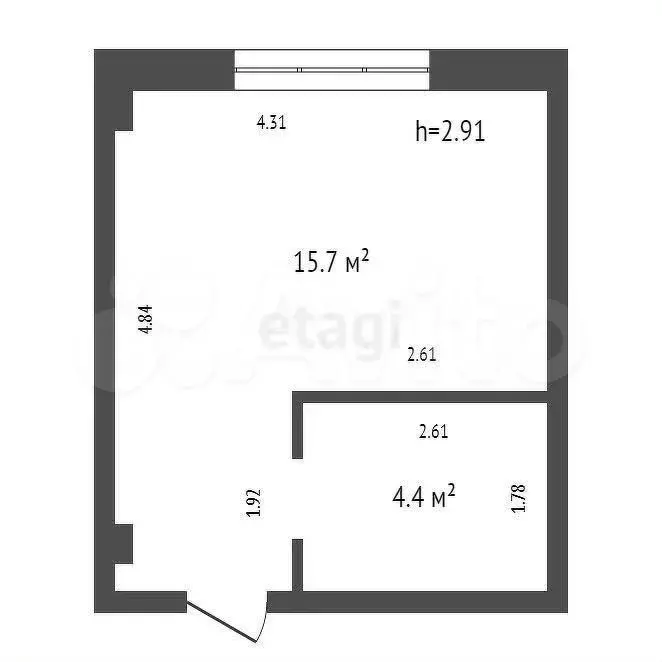 Продам помещение свободного назначения, 20.1 м - Фото 0