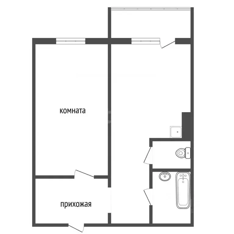 1-к кв. Красноярский край, Красноярск Судостроительная ул., 31К (45.0 ... - Фото 2