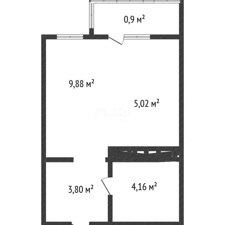 Квартира-студия: Краснодар, Конгрессная улица, 25 (23 м) - Фото 0