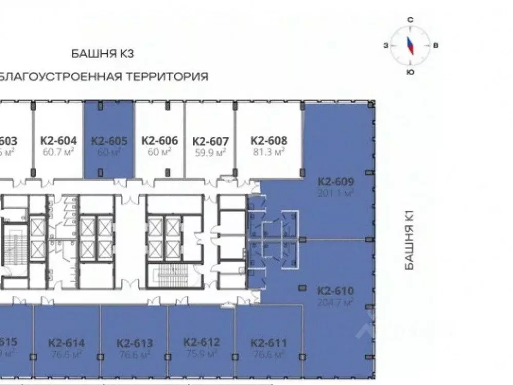 Офис в Москва Старокалужское ш., 64 (60 м) - Фото 2