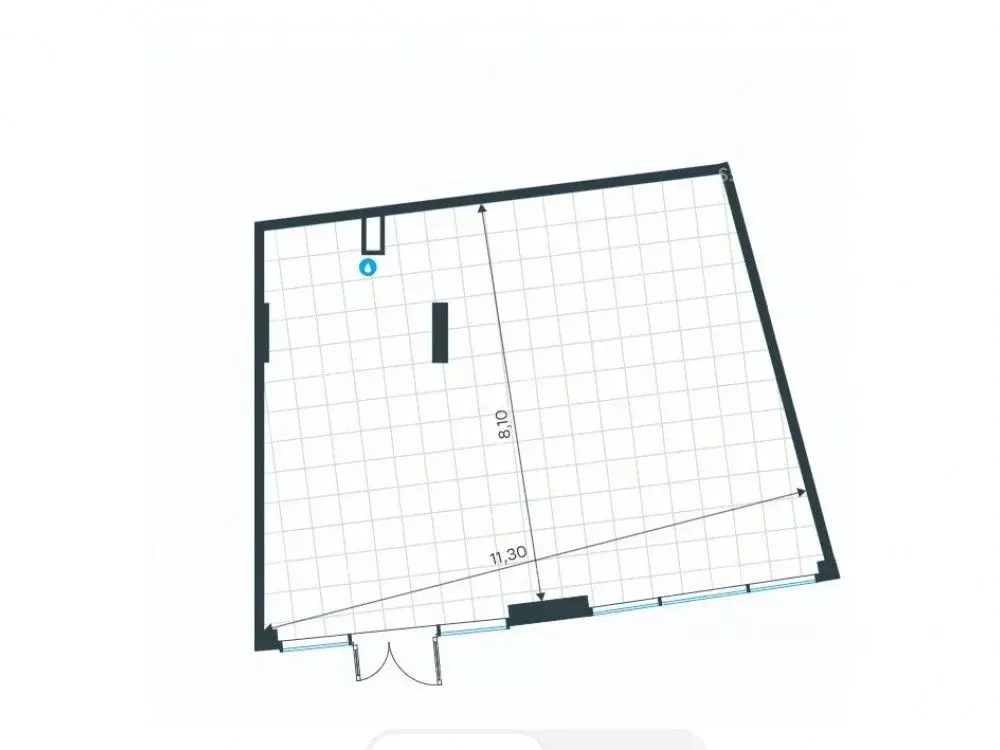 Торговая площадь в Москва Старопетровский проезд, 11 (84 м) - Фото 2