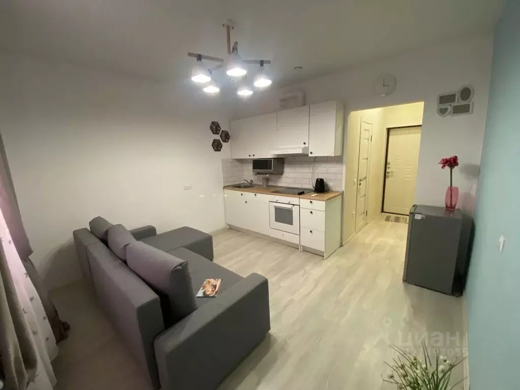 Студия Краснодарский край, Краснодар ул. Домбайская, 55к1 (23.0 м) - Фото 0