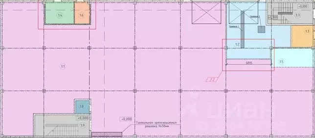 Торговая площадь в Москва Старобитцевская ул., 19К1 (1470 м) - Фото 2