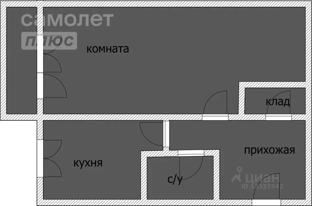 1-к кв. Смоленская область, Смоленск ул. Толмачева, 2 (30.6 м) - Фото 1