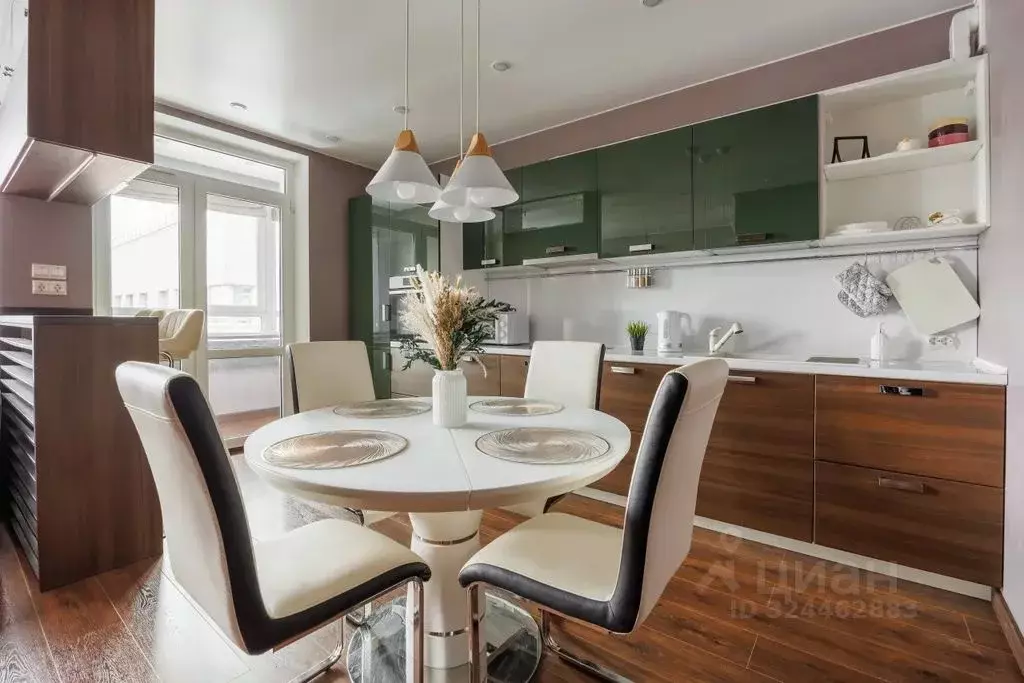 2-к кв. Санкт-Петербург наб. Реки Смоленки, 3к2 (66.0 м) - Фото 2