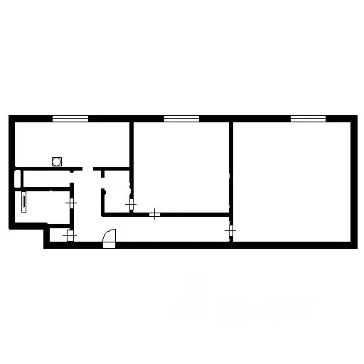 2-к кв. Санкт-Петербург Бухарестская ул., 23К1 (51.2 м) - Фото 1