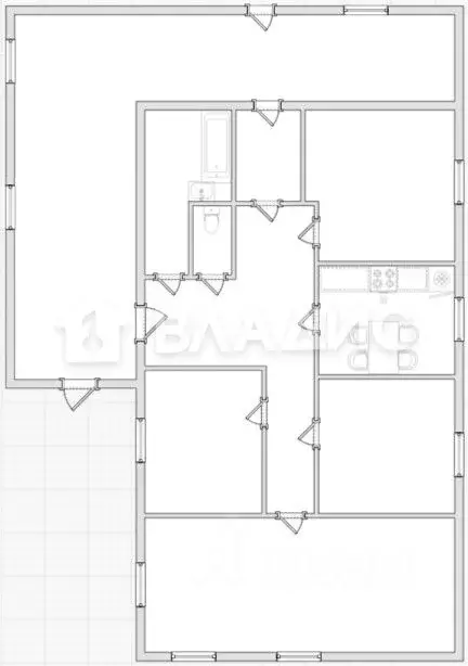 Дом в Пензенская область, Шемышейка пгт ул. Кооперативная, 2 (86 м) - Фото 2