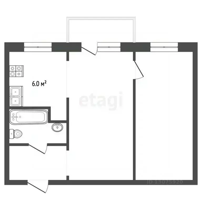 2-к кв. Ярославская область, Ярославль ул. Павлова, 5 (41.0 м) - Фото 2