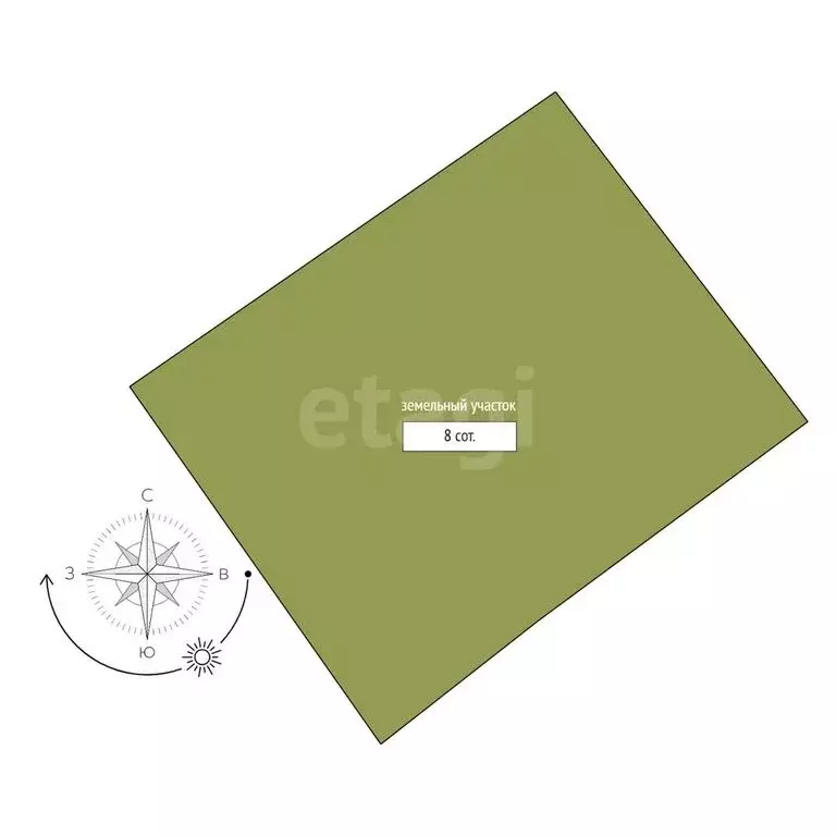 Дом в посёлок Мелехово, Зелёная улица (51.1 м) - Фото 1