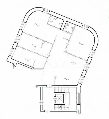 4-к. квартира, 173 м, 3/5 эт. - Фото 0