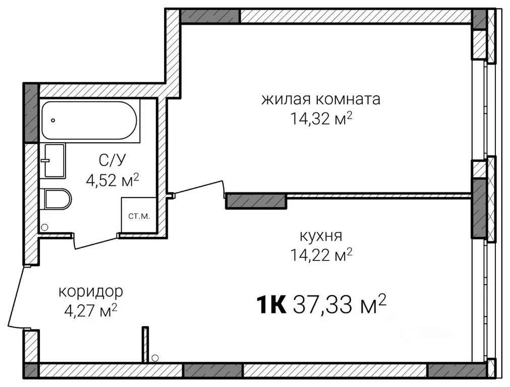 1-к кв. Нижегородская область, Нижний Новгород Сахарный Дол жилой ... - Фото 0