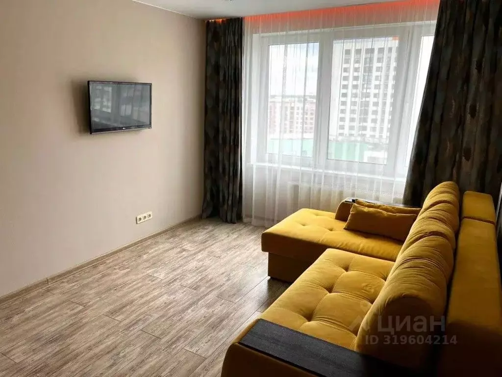 1-к кв. Тюменская область, Тюмень проезд Тихий, 6 (40.0 м) - Фото 1