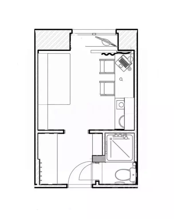 Студия Татарстан, Казань ул. Нурсултана Назарбаева, 35к1 (13.0 м) - Фото 2