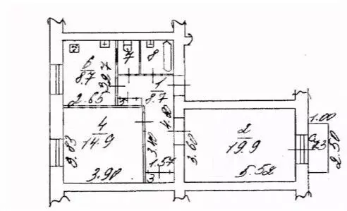 2-к кв. Рязанская область, Рязань Братиславская ул., 17/2 (58.0 м) - Фото 2