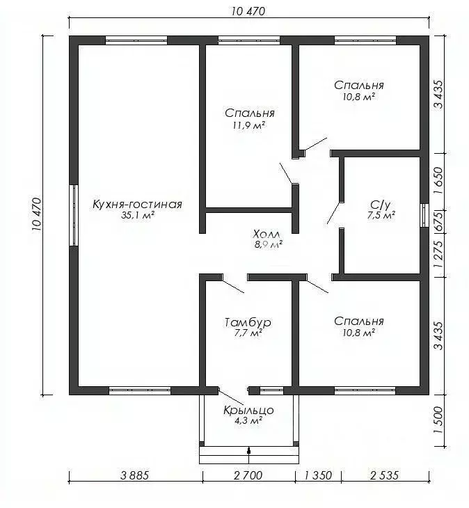 Дом в Костромская область, Кострома проезд 7-й Армейский (100 м) - Фото 1