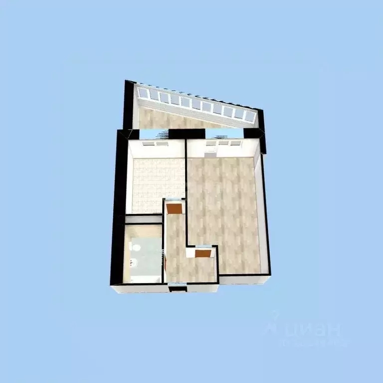 1-к кв. Башкортостан, Уфа ул. Заки Валиди, 66 (40.0 м) - Фото 2