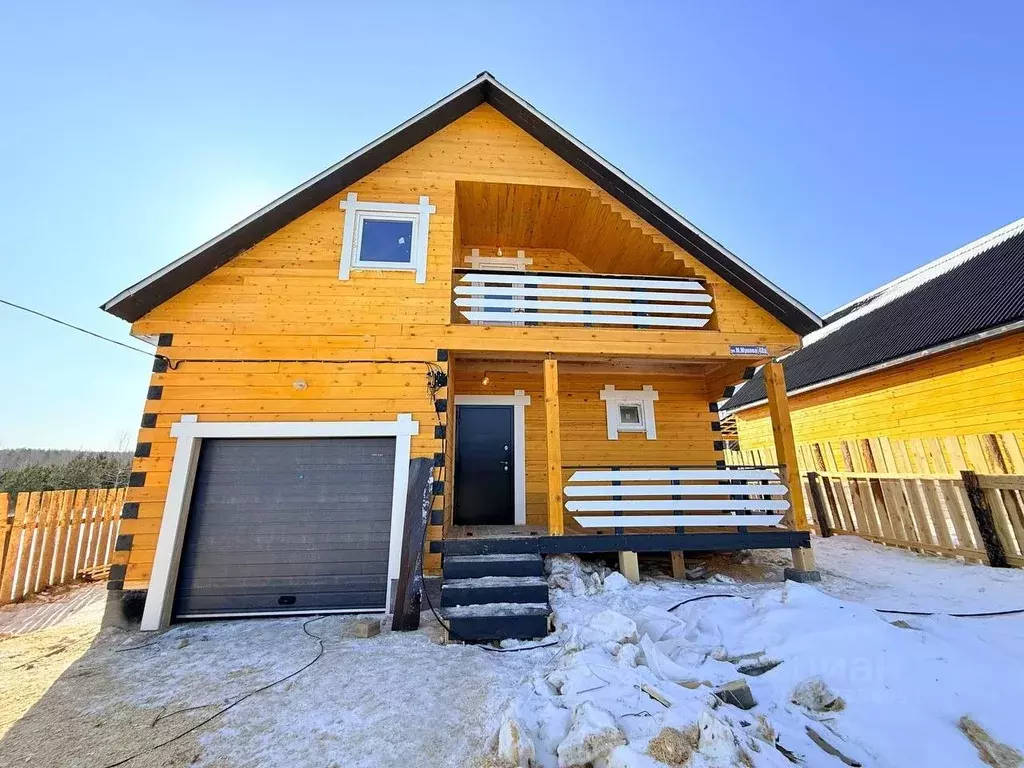 Дом в Иркутская область, Иркутский муниципальный округ, д. Карлук ул. ... - Фото 1