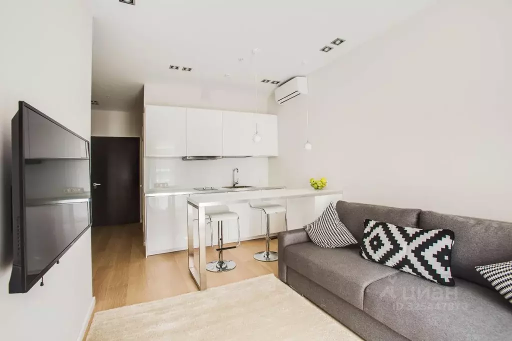 Студия Москва Ходынский бул., 2 (26.0 м) - Фото 1