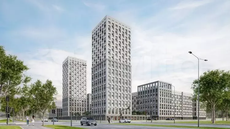 2-к. квартира, 55,9 м, 7/9 эт. - Фото 0