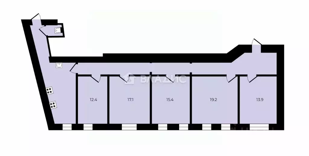 5-к кв. Санкт-Петербург 10-я Советская ул., 17 (118.2 м) - Фото 2