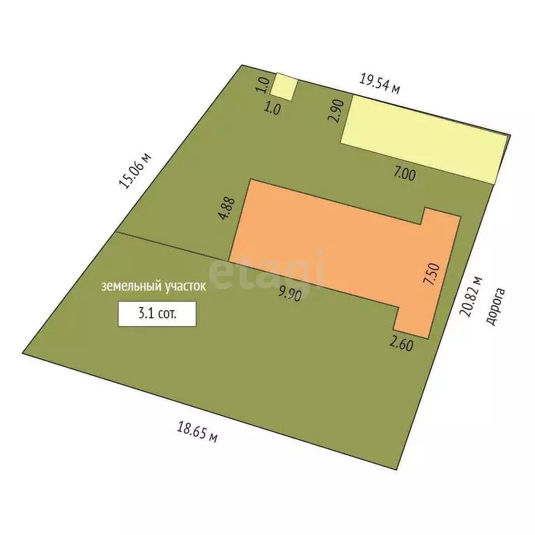 Дом в Ишим, Северный проезд (41 м) - Фото 0