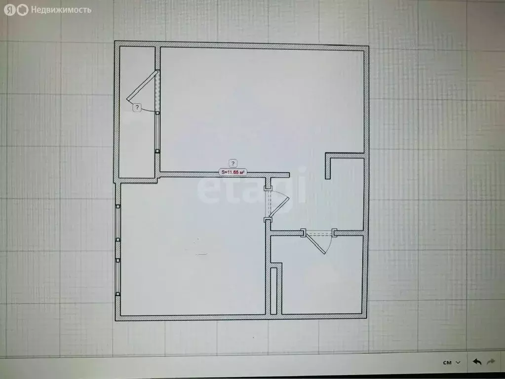 1-комнатная квартира: Казань, Чистопольская улица, 86 (42 м) - Фото 1