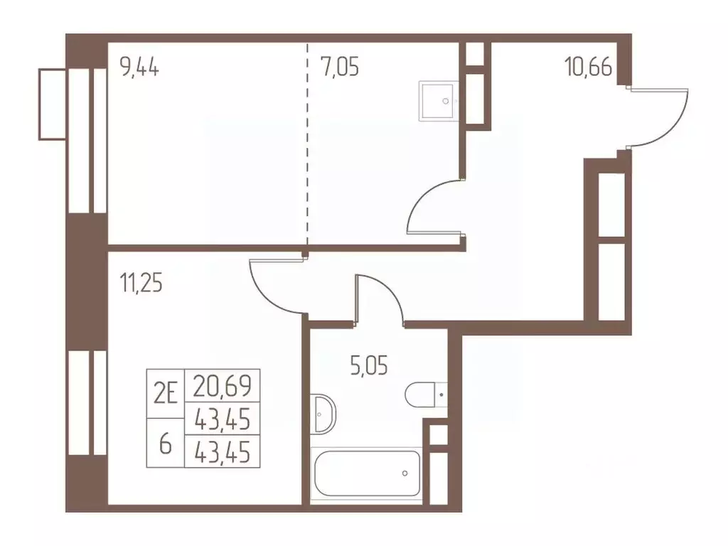 2-к кв. Московская область, Ивантеевка Пушкинский городской округ, ... - Фото 1