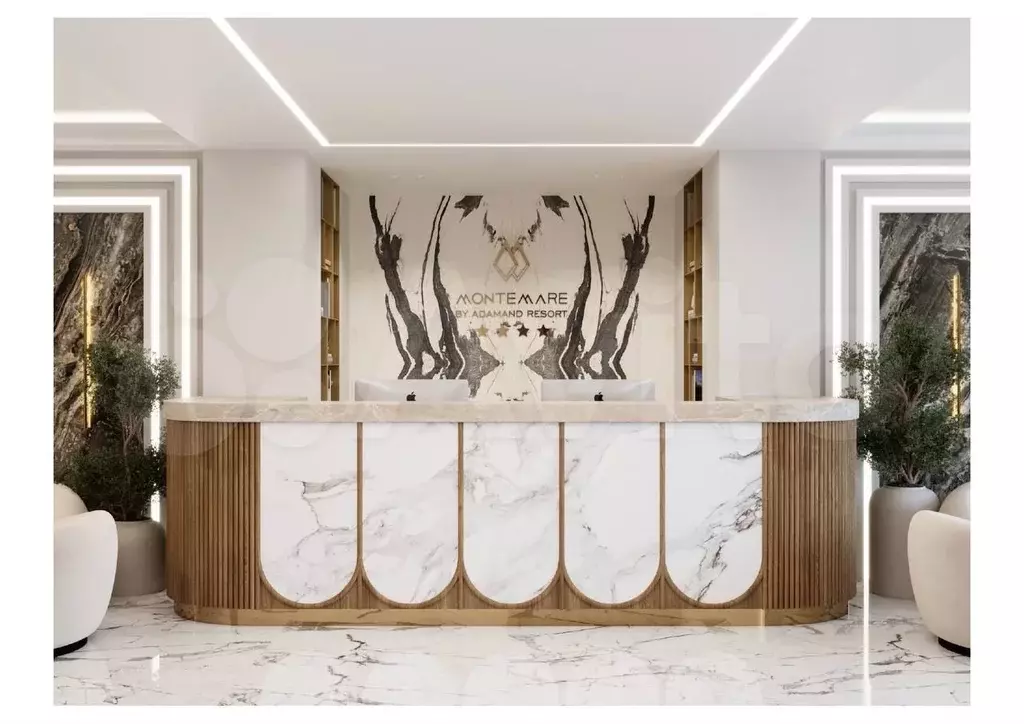 Апартаменты-студия, 45 м, 3/5 эт. - Фото 0