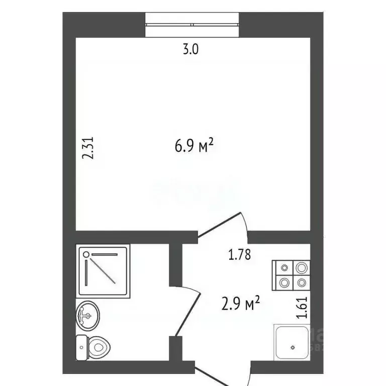 Студия Удмуртия, Ижевск Буммашевская ул., 4 (17.9 м) - Фото 2