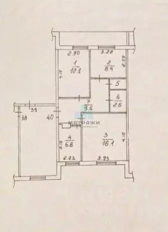 3-к кв. Калужская область, Киров ул. Жмакина, 49 (60.0 м) - Фото 2