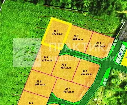 Участок в Московская область, Видное  (4.12 сот.) - Фото 2