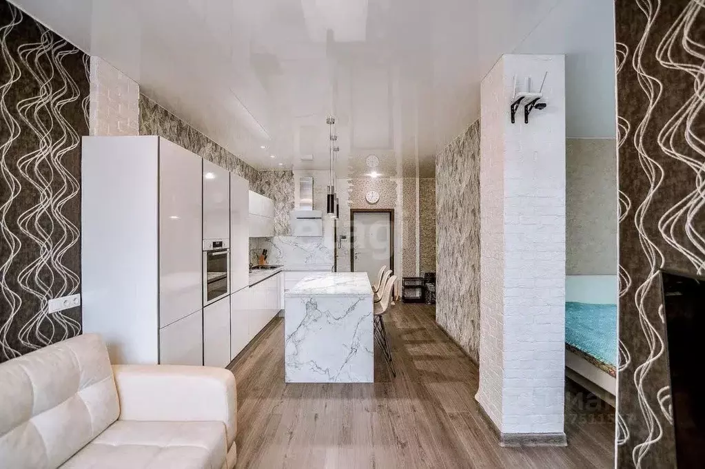 1-к кв. Сахалинская область, Южно-Сахалинск Ветеранская ул., 16к1 ... - Фото 1