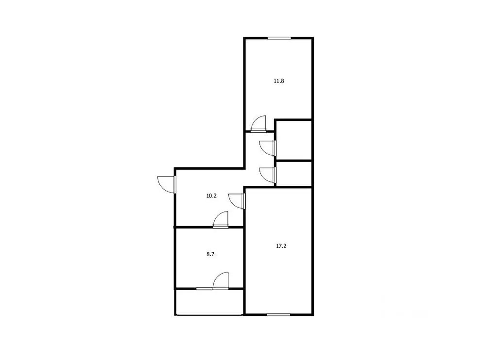 2-к кв. Кировская область, Киров ул. Макаренко, 2 (54.5 м) - Фото 1