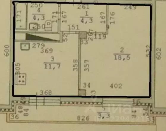 1-к кв. Свердловская область, Екатеринбург ул. 8 Марта, 194 (38.8 м) - Фото 1