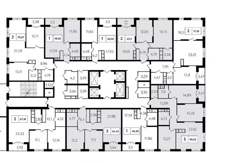 3-к кв. Тульская область, Тула ул. Седова, 26к2 (93.8 м) - Фото 1