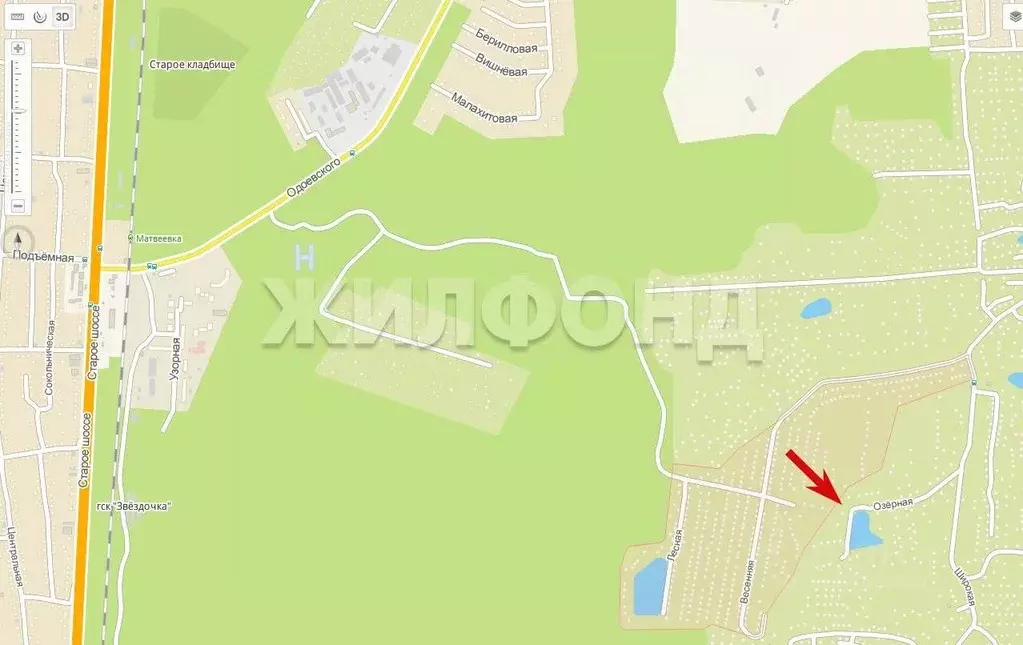 Участок в Новосибирская область, Новосибирск Метростроитель СНТ, 448 ... - Фото 0