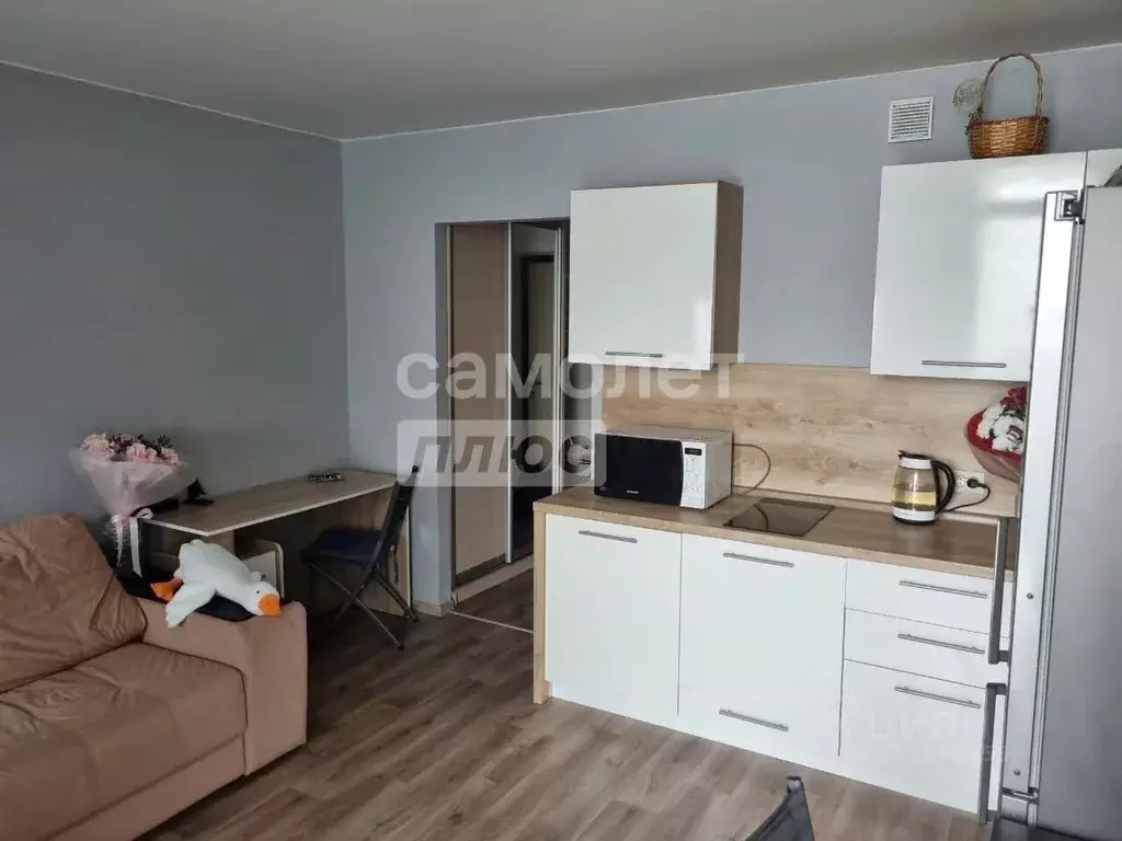 Студия Тюменская область, Тюмень ул. Червишевский Тракт, 47к3 (25.0 м) - Фото 1