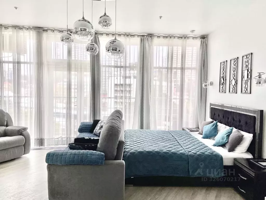 Студия Краснодарский край, Сочи Курортный просп., 59 (55.0 м) - Фото 1