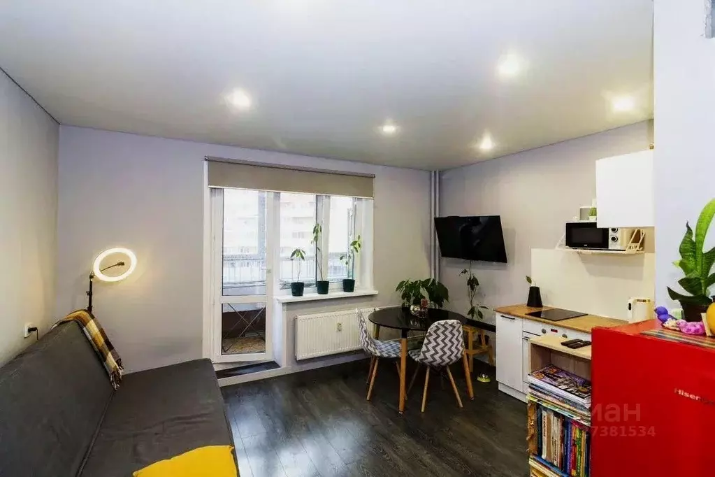 Студия Тюменская область, Тюмень ул. Новоселов, 111 (23.5 м) - Фото 2