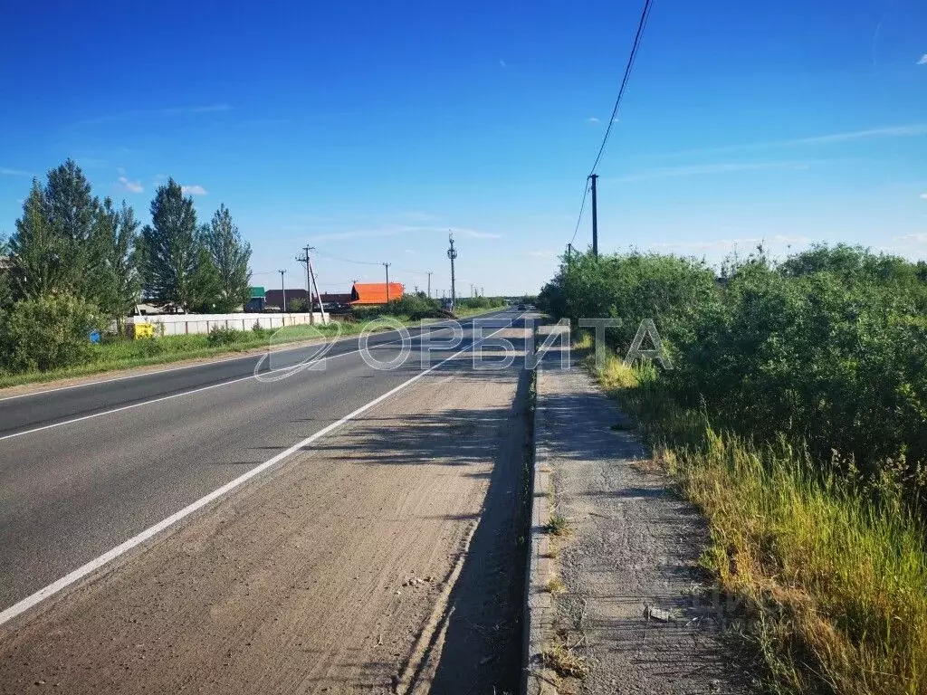 Участок в Тюменская область, Тюменский район, д. Ушакова, Молодежный ... - Фото 0