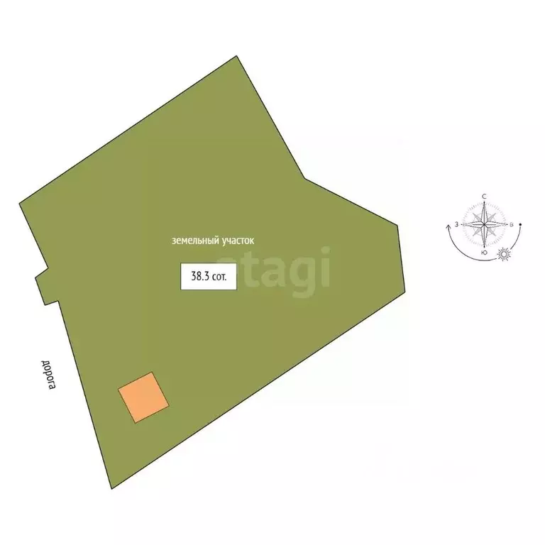 Дом в Башкортостан, Аургазинский район, Тряпинский сельсовет, д. ... - Фото 2