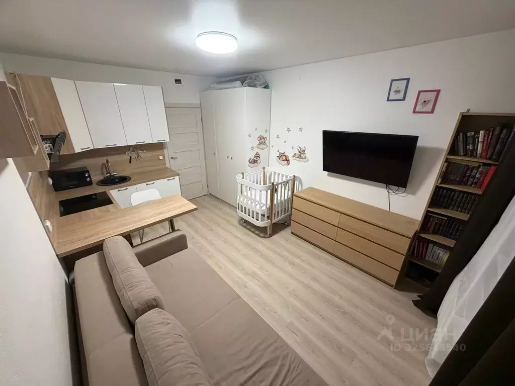 Студия Санкт-Петербург Парашютная ул., 42к2 (21.5 м) - Фото 2