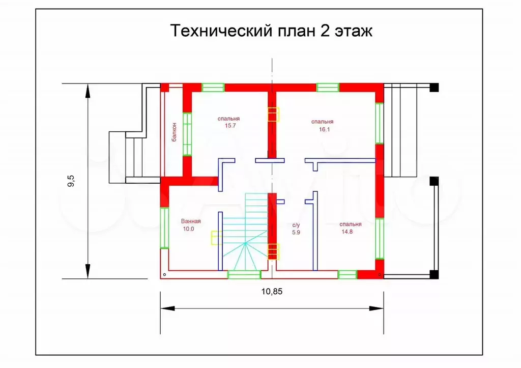 Коттедж 206 м на участке 7,4 сот. - Фото 1