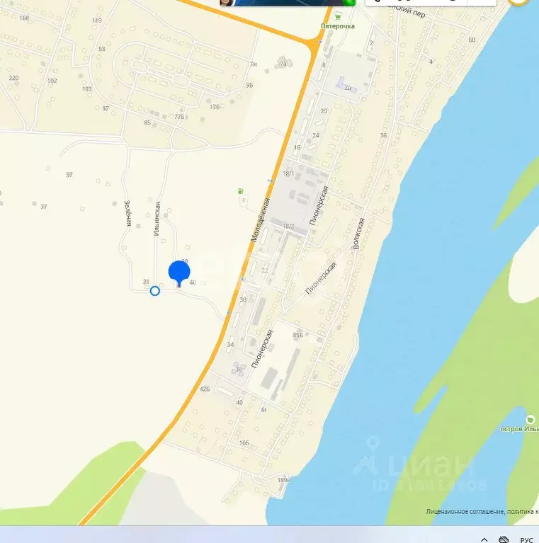 Участок в Астраханская область, Икрянинский район, Ильинка рп ул. ... - Фото 1