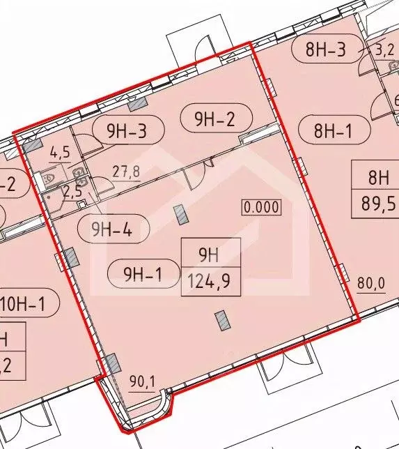Помещение свободного назначения в Москва Марк жилой комплекс, к2 (125 ... - Фото 2