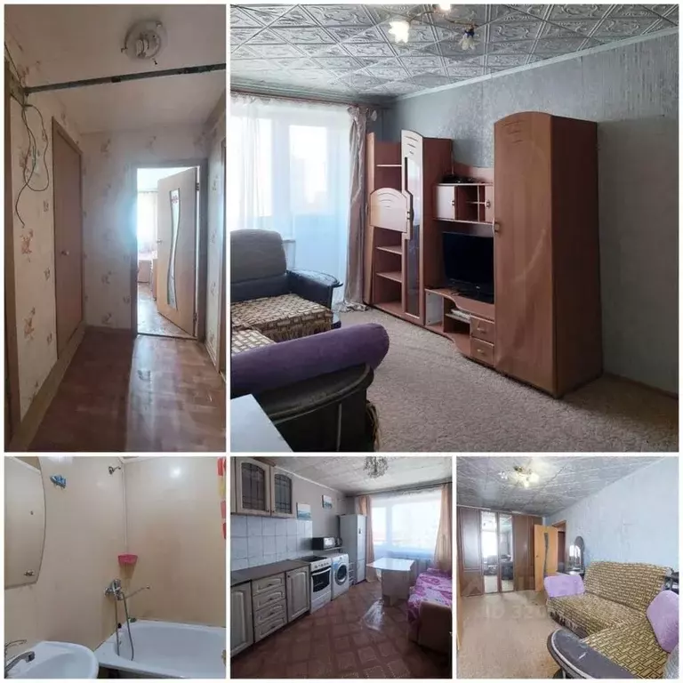 1-к кв. Саха (Якутия), Мирный ул. Тихонова, 5Б (33.8 м) - Фото 0