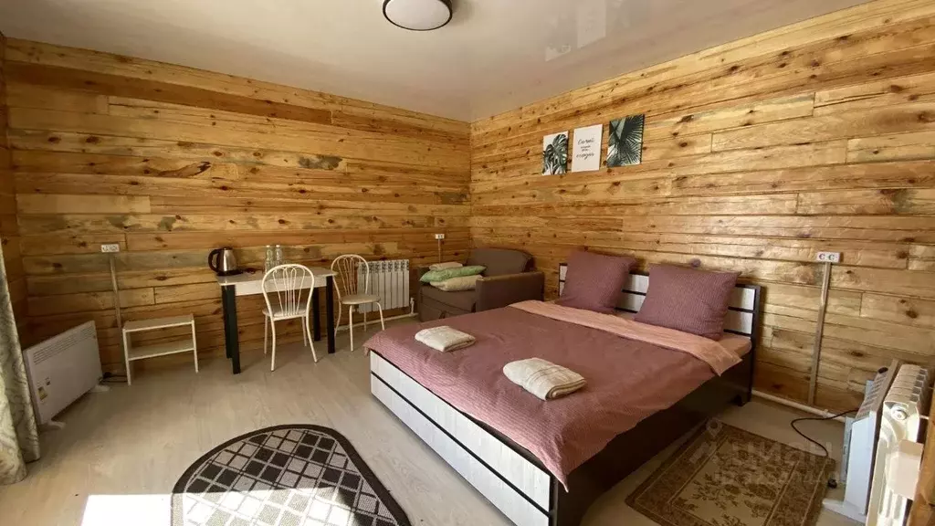 Дом в Алтай, Онгудайский район Р-256 Чуйский тракт, 582-й км (25 м) - Фото 1