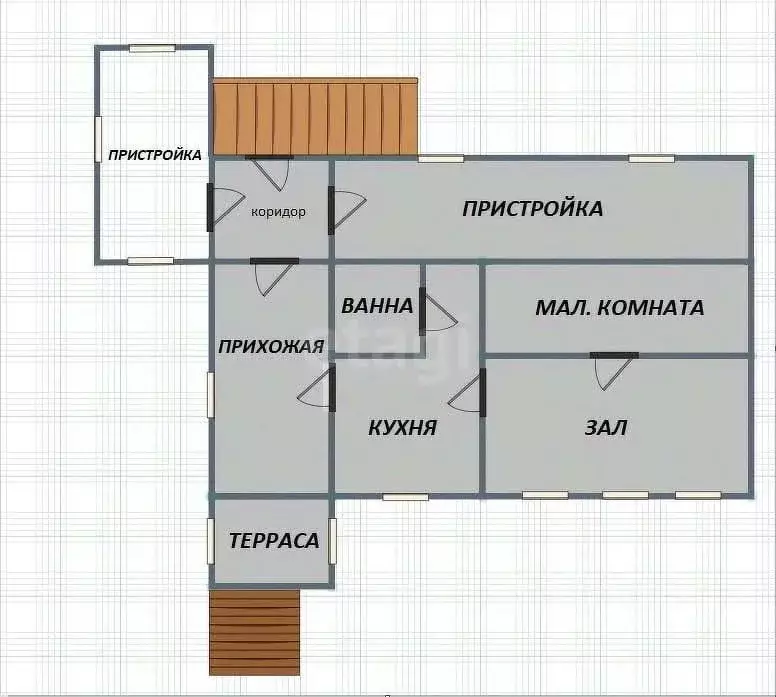 Дом в Тульская область, Богородицкий район, Иевлевское с/пос, д. ... - Фото 2