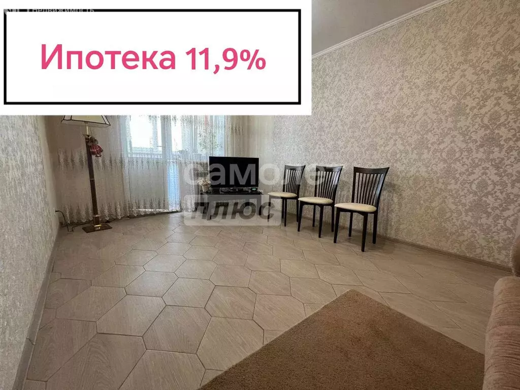 2-комнатная квартира: село Плещеево, Луговая улица, 4Б (63.6 м) - Фото 1