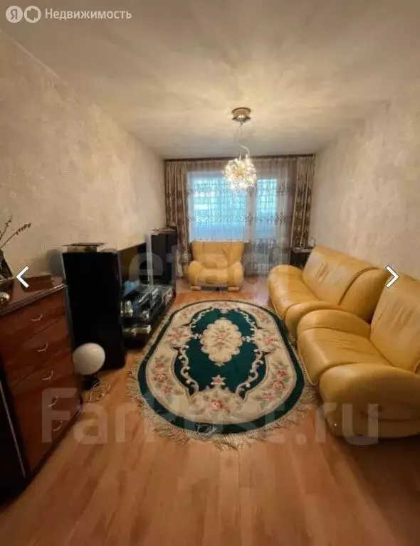 3-комнатная квартира: Комсомольск-на-Амуре, Комсомольская улица, 77к2 ... - Фото 1